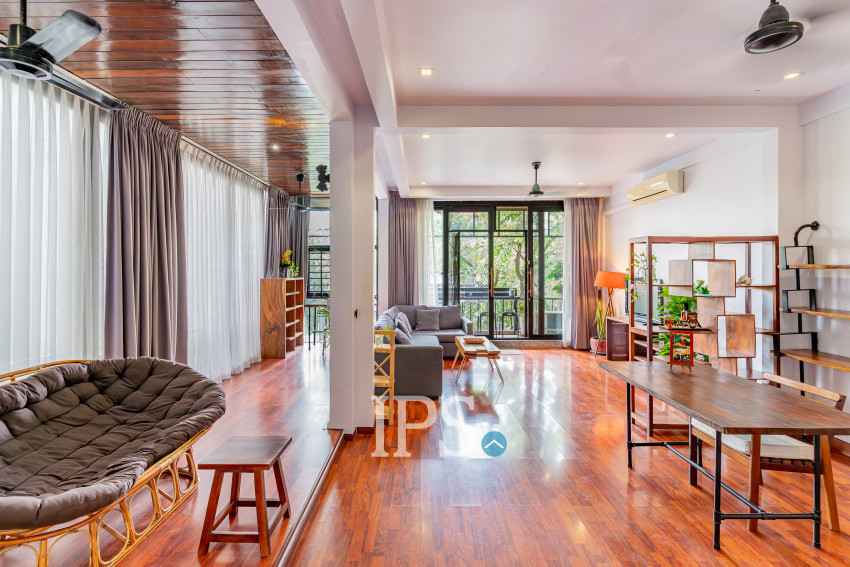 Renovated 2 Bedroom Apartment For Rent - BKK1, Phnom Penh