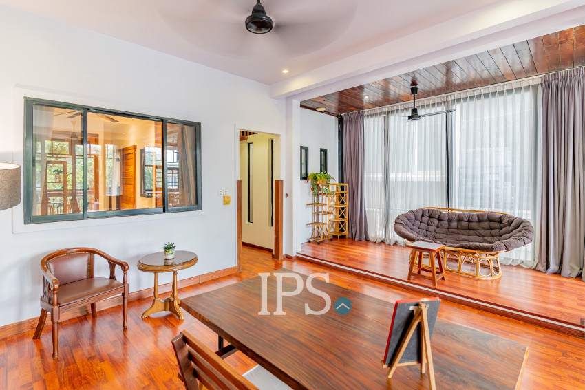 Renovated 2 Bedroom Apartment For Rent - BKK1, Phnom Penh