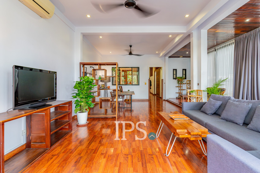 Renovated 2 Bedroom Apartment For Rent - BKK1, Phnom Penh