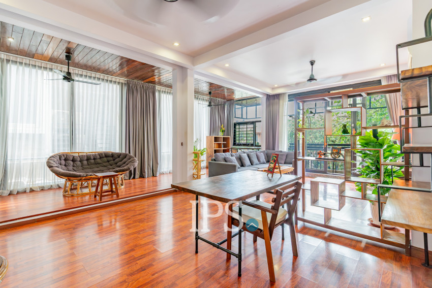 Renovated 2 Bedroom Apartment For Rent - BKK1, Phnom Penh
