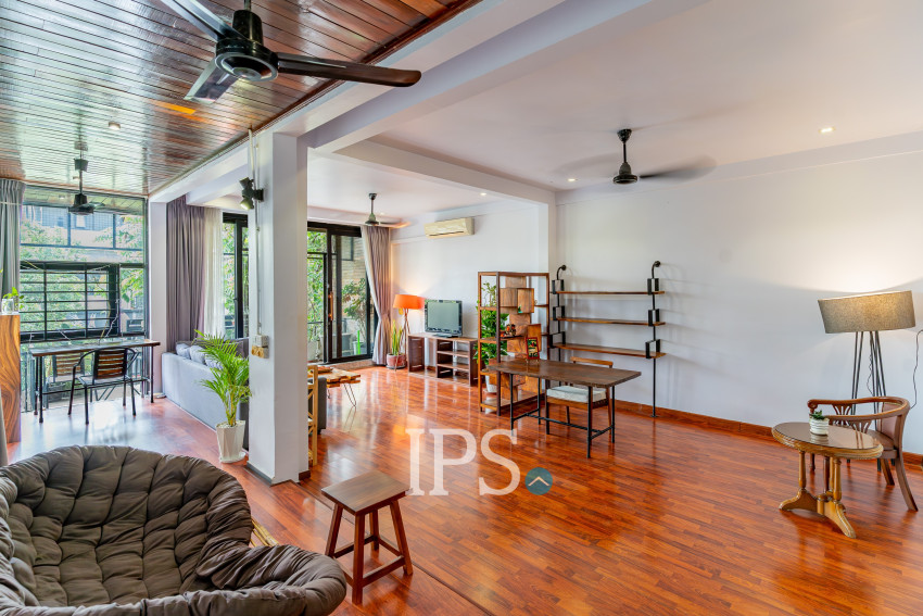 Renovated 2 Bedroom Apartment For Rent - BKK1, Phnom Penh
