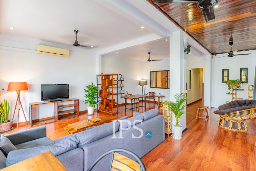 Renovated 2 Bedroom Apartment For Rent - BKK1, Phnom Penh