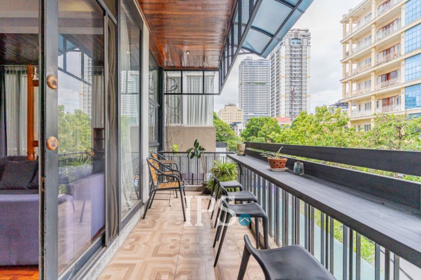 Renovated 2 Bedroom Apartment For Rent - BKK1, Phnom Penh