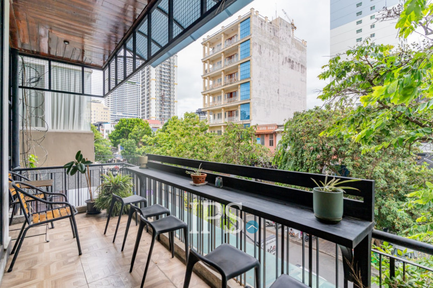 Renovated 2 Bedroom Apartment For Rent - BKK1, Phnom Penh