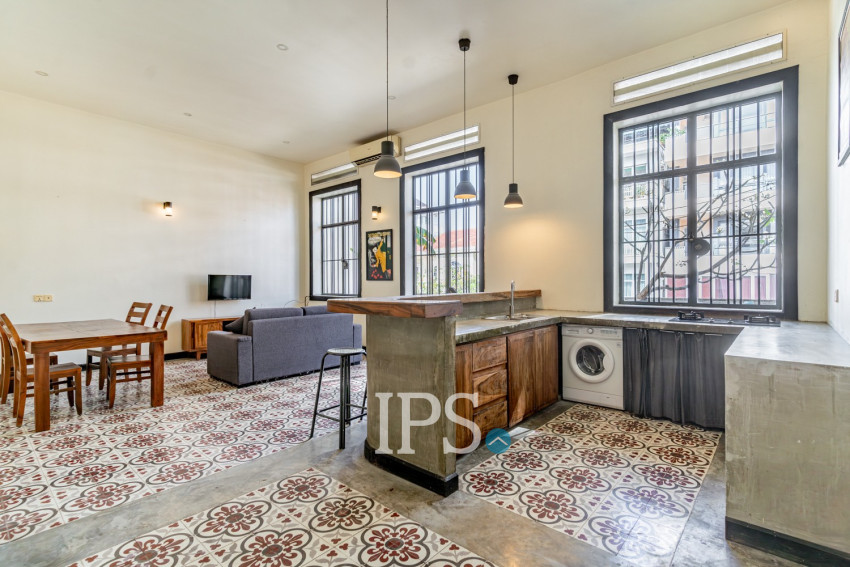 Renovated Duplex 2 Bedroom Apartment For Sale - Srah Chork, Phnom Penh