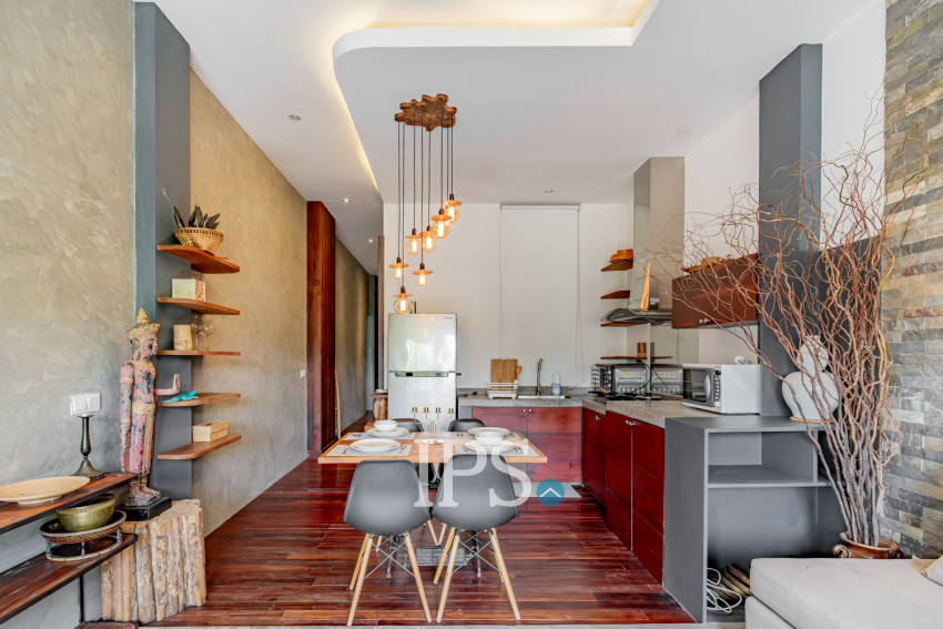 1 Bedroom Serviced Apartment For Rent - Tonle Bassac, Phnom Penh