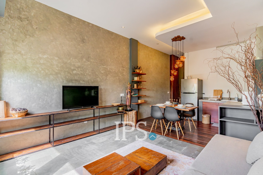 1 Bedroom Serviced Apartment For Rent - Tonle Bassac, Phnom Penh