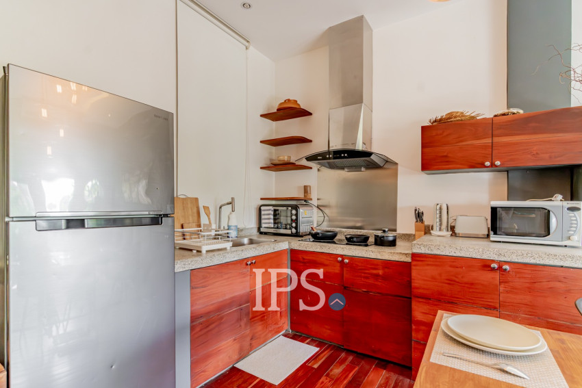 1 Bedroom Serviced Apartment For Rent - Tonle Bassac, Phnom Penh