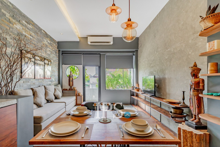 1 Bedroom Serviced Apartment For Rent - Tonle Bassac, Phnom Penh