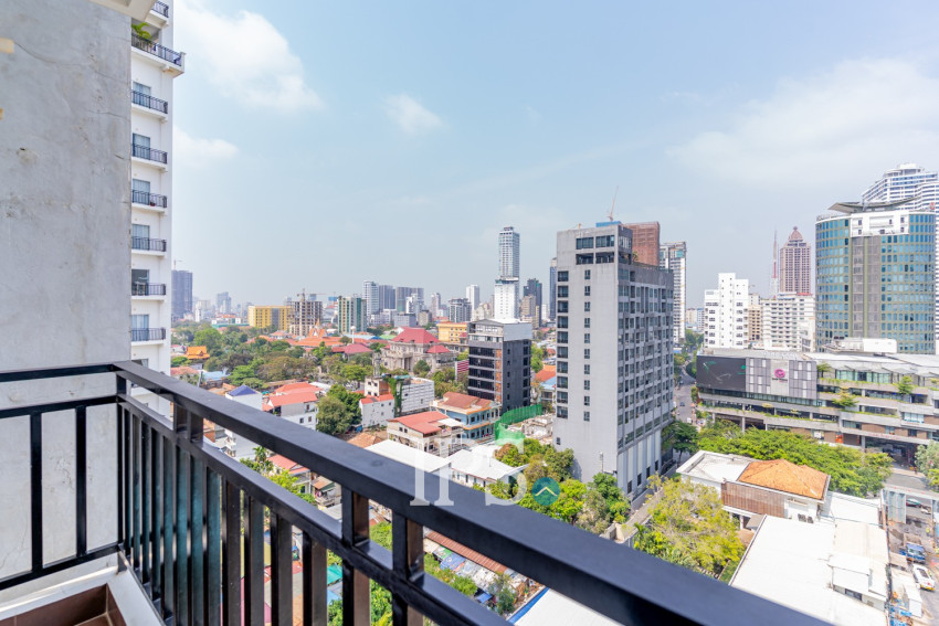 2 Bedrooms Serviced Apartment for Rent- Tonle Bassac , Phnom Penh
