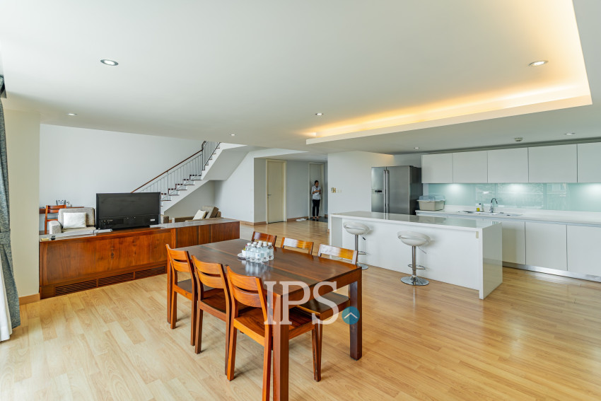 4 Bedroom Duplex Serviced Apartment For Rent - Chroy Changvar, Phnom Penh