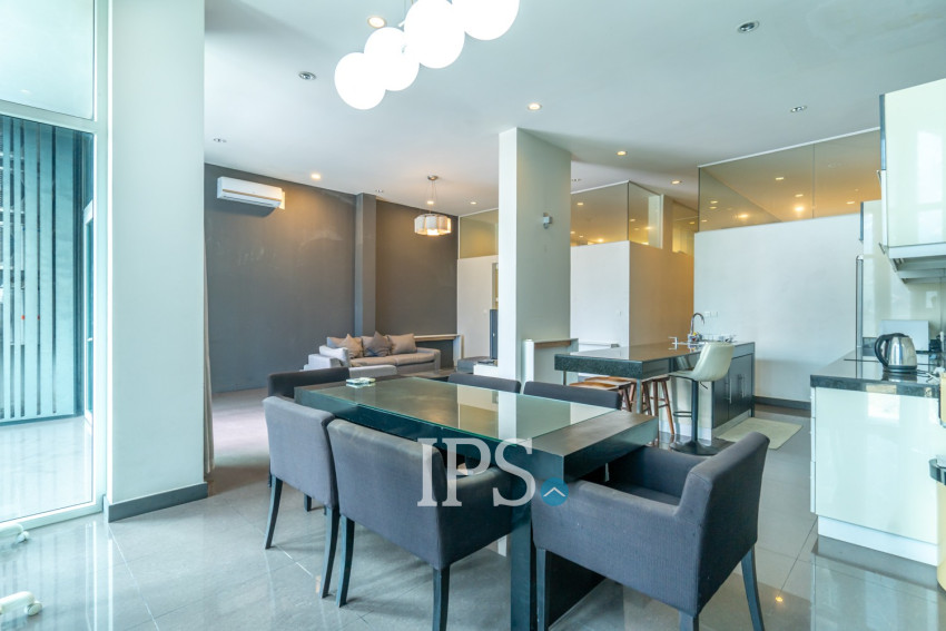 2 Bedroom Serviced Apartment For Rent - Tonle Bassac, Phnom Penh