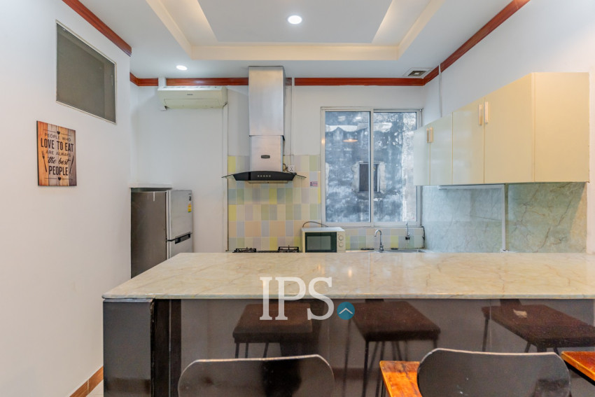 Renovated 3 Bedroom Apartment For Rent - Monorom, Phnom Penh
