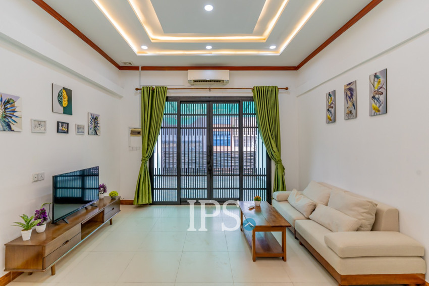Renovated 3 Bedroom Apartment For Rent - Monorom, Phnom Penh