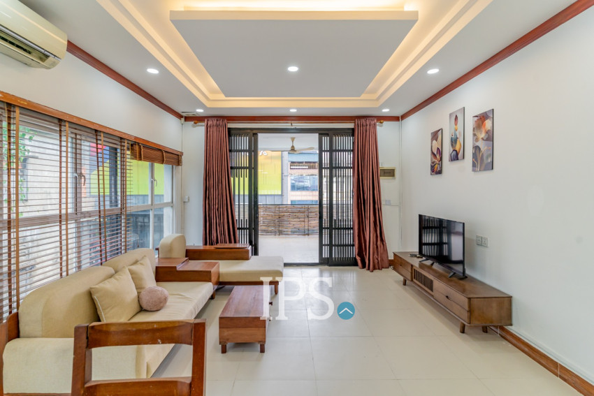 Renovated 3 Bedroom Apartment For Rent - Monorom, Phnom Penh