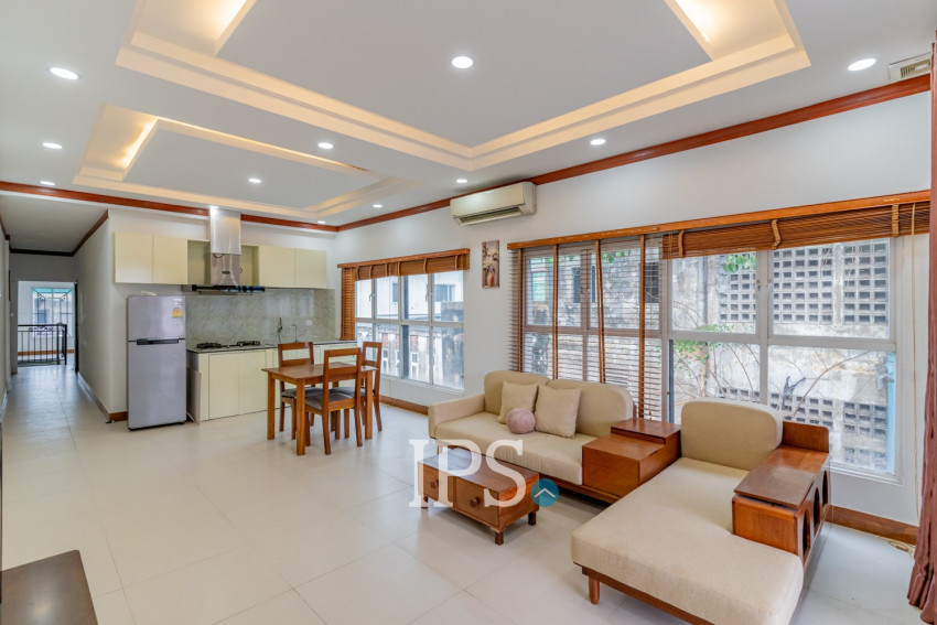 Renovated 3 Bedroom Apartment For Rent - Monorom, Phnom Penh