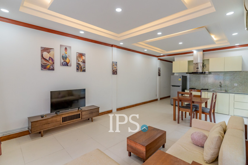 Renovated 3 Bedroom Apartment For Rent - Monorom, Phnom Penh