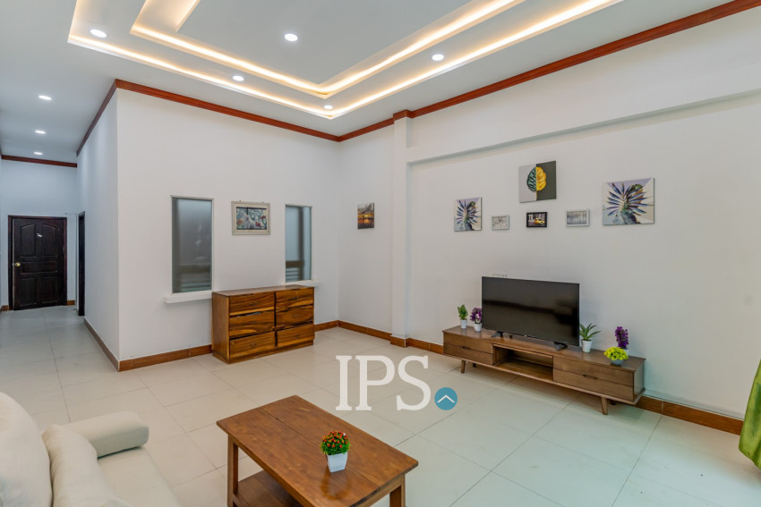 Renovated 3 Bedroom Apartment For Rent - Monorom, Phnom Penh