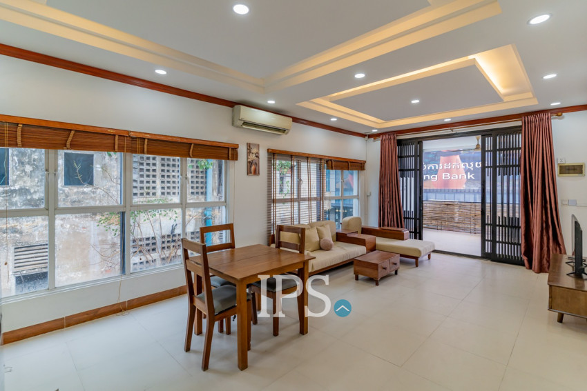 Renovated 3 Bedroom Apartment For Rent - Monorom, Phnom Penh