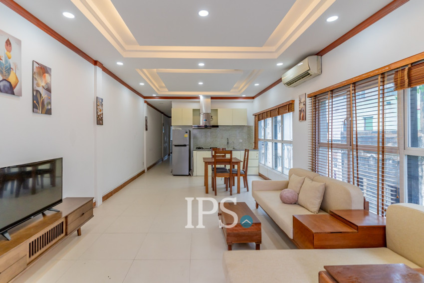 Renovated 3 Bedroom Apartment For Rent - Monorom, Phnom Penh