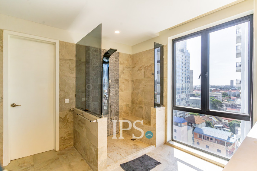 Duplex 3 Bedroom Serviced Apartment For Rent - Tonle Bassac, Phnom Penh