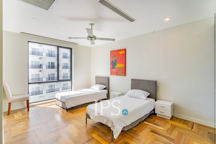 Duplex 3 Bedroom Serviced Apartment For Rent - Tonle Bassac, Phnom Penh