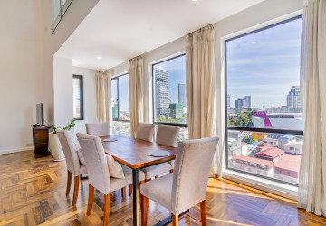 Duplex 3 Bedroom Serviced Apartment For Rent - Tonle Bassac, Phnom Penh thumbnail