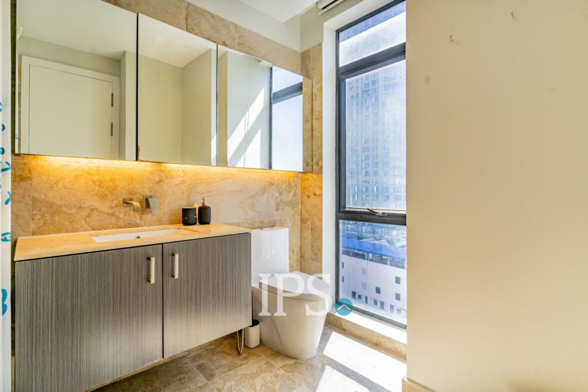 Duplex 3 Bedroom Serviced Apartment For Rent - Tonle Bassac, Phnom Penh