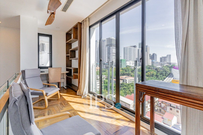 Duplex 3 Bedroom Serviced Apartment For Rent - Tonle Bassac, Phnom Penh