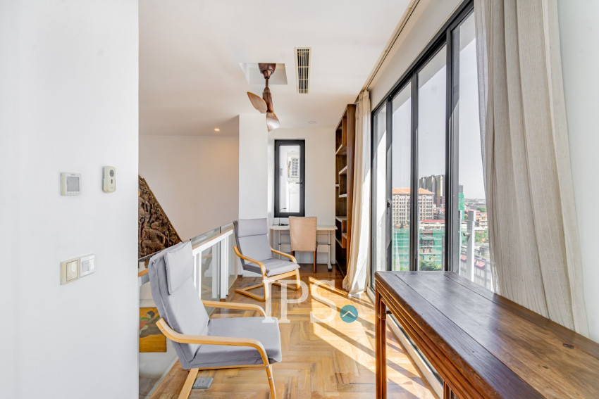 Duplex 3 Bedroom Serviced Apartment For Rent - Tonle Bassac, Phnom Penh