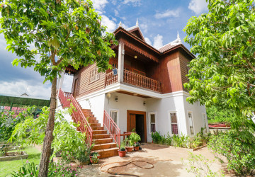 3 Bedroom House  For Rent- Sala Kamreuk, Siem Reap thumbnail