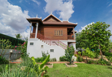 3 Bedroom House  For Rent- Sala Kamreuk, Siem Reap thumbnail