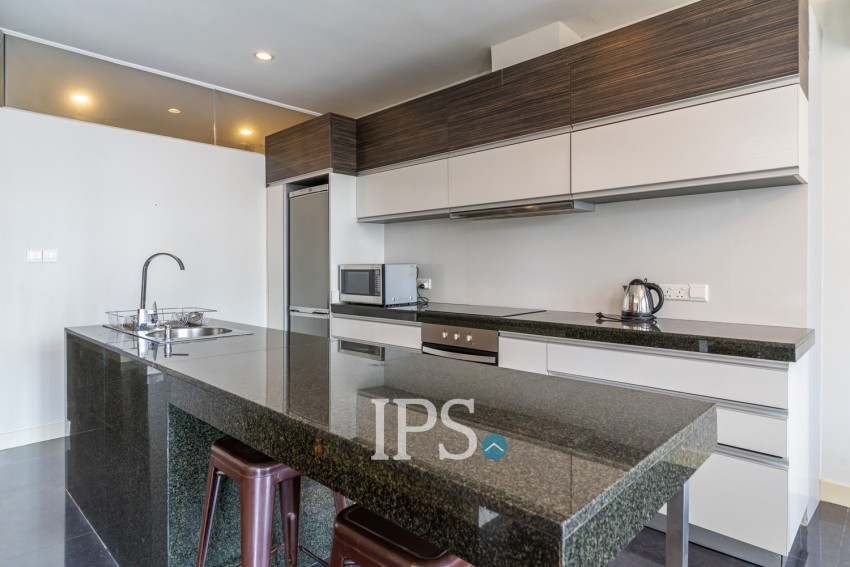 3 Bedroom Duplex Penthouse Serviced Apartment For Rent - Tonle Bassac, Phnom Penh