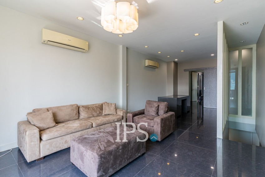 3 Bedroom Duplex Penthouse Serviced Apartment For Rent - Tonle Bassac, Phnom Penh