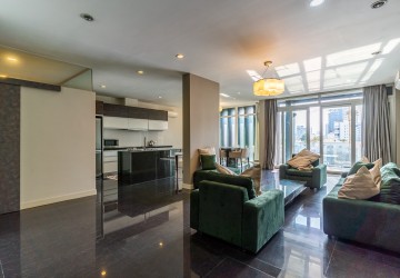 3 Bedroom Duplex Penthouse Serviced Apartment For Rent - Tonle Bassac, Phnom Penh thumbnail