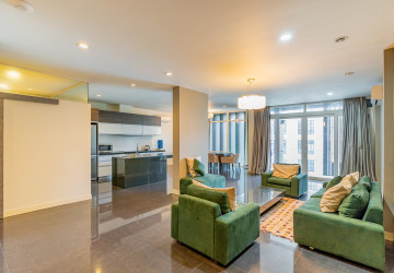 Dulex 3 Bedroom Serviced Penthouse For Rent - Tonle Bassac, Phnom Penh thumbnail