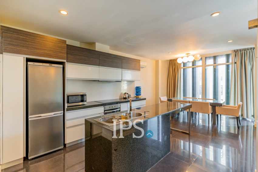 Dulex 3 Bedroom Serviced Penthouse For Rent - Tonle Bassac, Phnom Penh