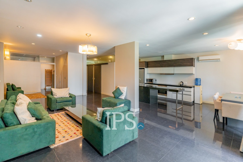 Dulex 3 Bedroom Serviced Penthouse For Rent - Tonle Bassac, Phnom Penh