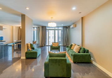 Dulex 3 Bedroom Serviced Penthouse For Rent - Tonle Bassac, Phnom Penh thumbnail