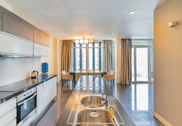 Dulex 3 Bedroom Serviced Penthouse For Rent - Tonle Bassac, Phnom Penh thumbnail