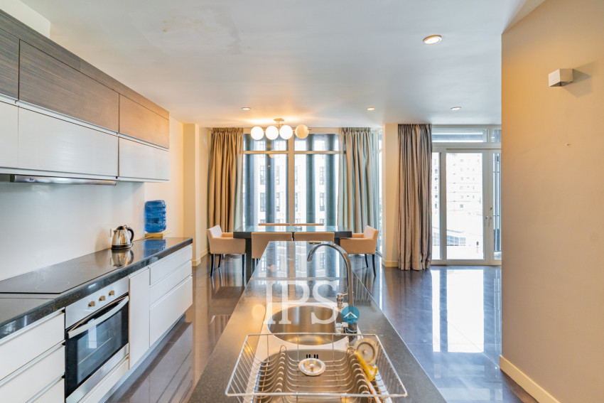 Dulex 3 Bedroom Serviced Penthouse For Rent - Tonle Bassac, Phnom Penh