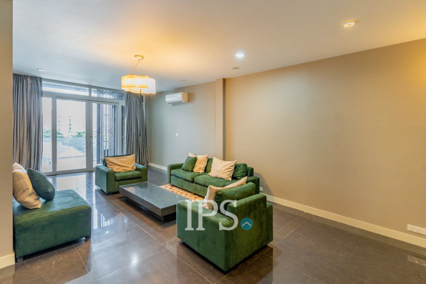 Dulex 3 Bedroom Serviced Penthouse For Rent - Tonle Bassac, Phnom Penh