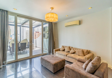 Dulex 3 Bedroom Serviced Penthouse For Rent - Tonle Bassac, Phnom Penh thumbnail