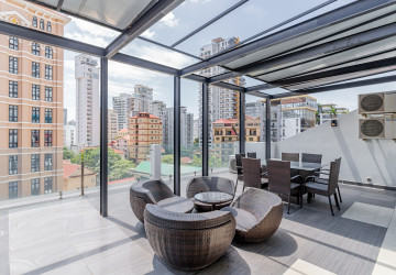 Dulex 3 Bedroom Serviced Penthouse For Rent - Tonle Bassac, Phnom Penh thumbnail