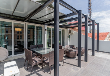 Dulex 3 Bedroom Serviced Penthouse For Rent - Tonle Bassac, Phnom Penh thumbnail