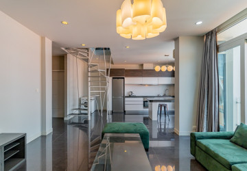 Dulex 3 Bedroom Serviced Penthouse For Rent - Tonle Bassac, Phnom Penh thumbnail