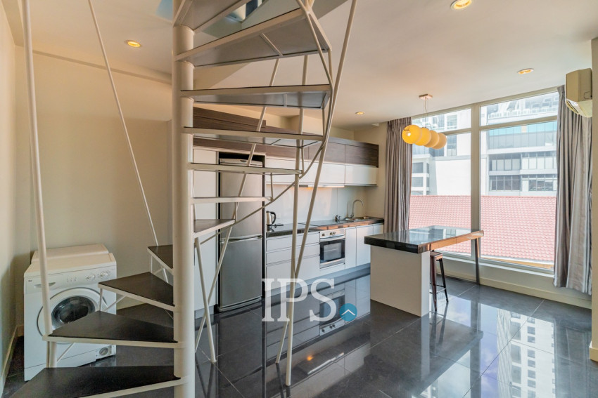 Dulex 3 Bedroom Serviced Penthouse For Rent - Tonle Bassac, Phnom Penh