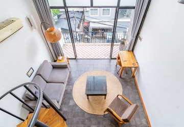 Renovated 1 Bedroom Loft Apartment For Rent - BKK1, Phnom Penh thumbnail