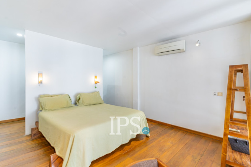 Renovated 1 Bedroom Loft Apartment For Rent - BKK1, Phnom Penh