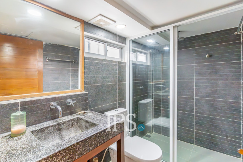 Renovated 1 Bedroom Loft Apartment For Rent - BKK1, Phnom Penh